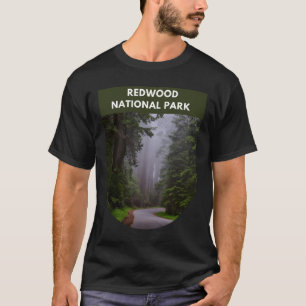 Camiseta Parque nacional Redwood - California