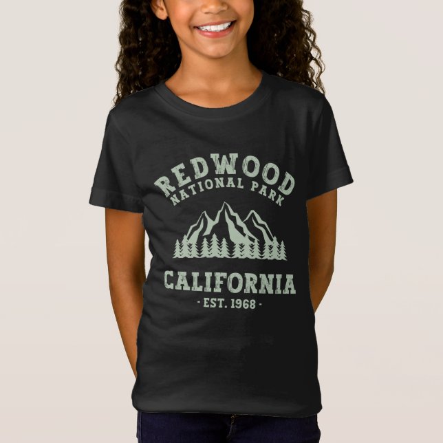 Camiseta Parque nacional Redwood California (Anverso)