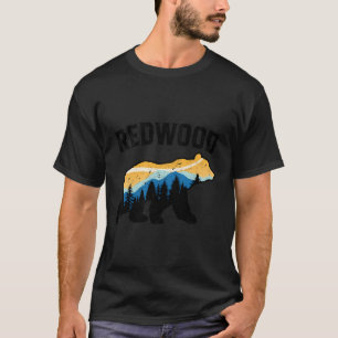 Camiseta Parque nacional Redwood California Mountains Redwo