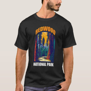 Camiseta Parque Nacional Redwood Us California