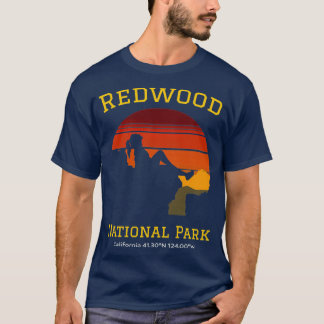 Camiseta Parque nacional Redwood Vintage