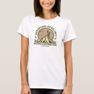 Camiseta Parque nacional Retro Haleakala Hike Sunset