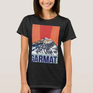 Camiseta Parque Nacional Retro Montes Sagarmatha Tibet Nep