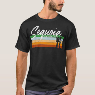 Camiseta Parque nacional Retro Sequoia California CA Premiu