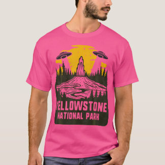 Camiseta Parque Nacional Retro Yellowstone Secuestro Crypti