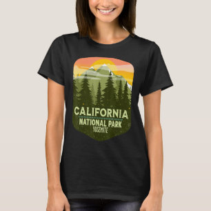 Camiseta Parque nacional Retro Yosemite