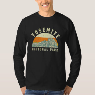 Camiseta Parque nacional Retro Yosemite California
