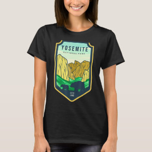 Camiseta Parque nacional Retro Yosemite, California