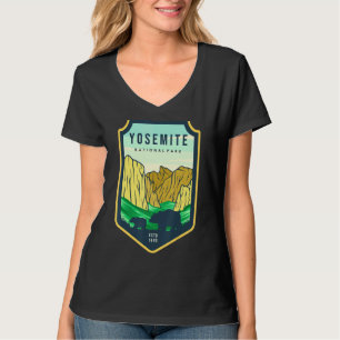Camiseta Parque nacional Retro Yosemite, California