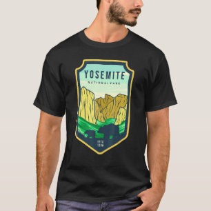 Camiseta Parque nacional Retro Yosemite, California