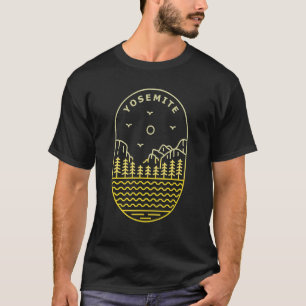 Camiseta Parque nacional Retro Yosemite, California