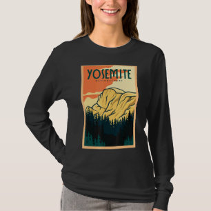 Camiseta Parque nacional Retro Yosemite California 1
