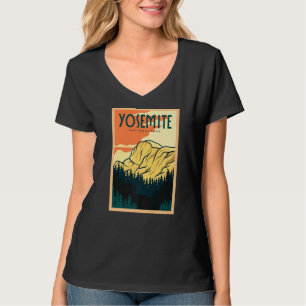 Camiseta Parque nacional Retro Yosemite California 2