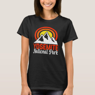 Camiseta Parque nacional Retro Yosemite US Vintage Californ