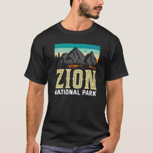 Camiseta Parque nacional Retro Zion US Vintage Utah Adventu