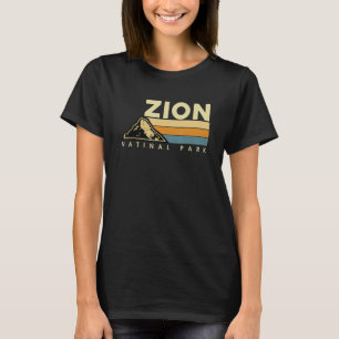 Camiseta Parque nacional Retro Zion US Vintage Utah Adventu