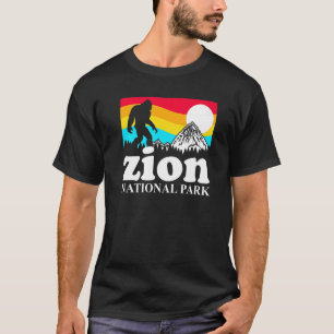 Camiseta Parque nacional Retro Zion Utah