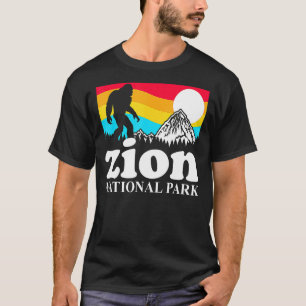 Camiseta Parque nacional Retro Zion Utah
