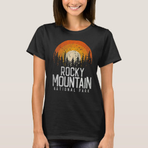 Camiseta Parque nacional Rocky Mountain