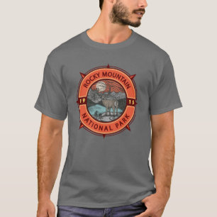 Camiseta Parque nacional Rocky Mountain