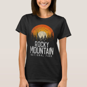 Camiseta Parque nacional Rocky Mountain