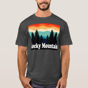 Camiseta Parque nacional Rocky Mountain Colorado