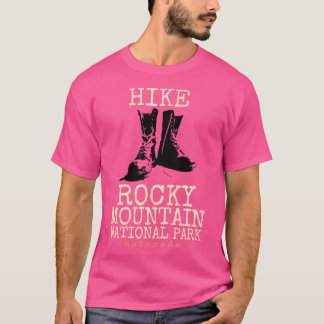 Camiseta Parque nacional Rocky Mountain Tee Colorado Sender