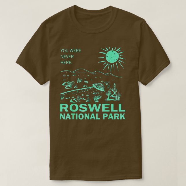 Camiseta Parque nacional Roswell Nuevo México (Diseño del anverso)