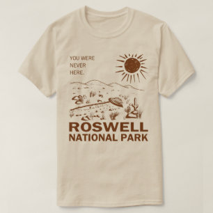 Camiseta Parque Nacional Roswell Ovni Platillo Volador Alie