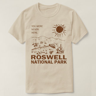 Camiseta Parque Nacional Roswell Ovni Platillo Volador Alie