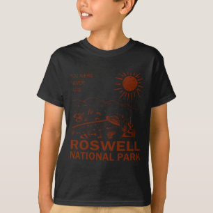 Camiseta Parque Nacional Roswell Ovni Platillo Volador Alie