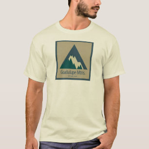 Camiseta Parque nacional Rústico de las Montañas Guadalupe