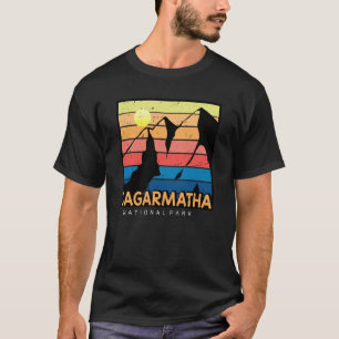Camiseta Parque nacional Sagarmatha Everest Tíbet Nepal 197