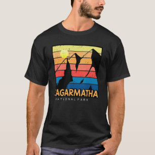 Camiseta Parque nacional Sagarmatha Everest Tíbet Nepal 197