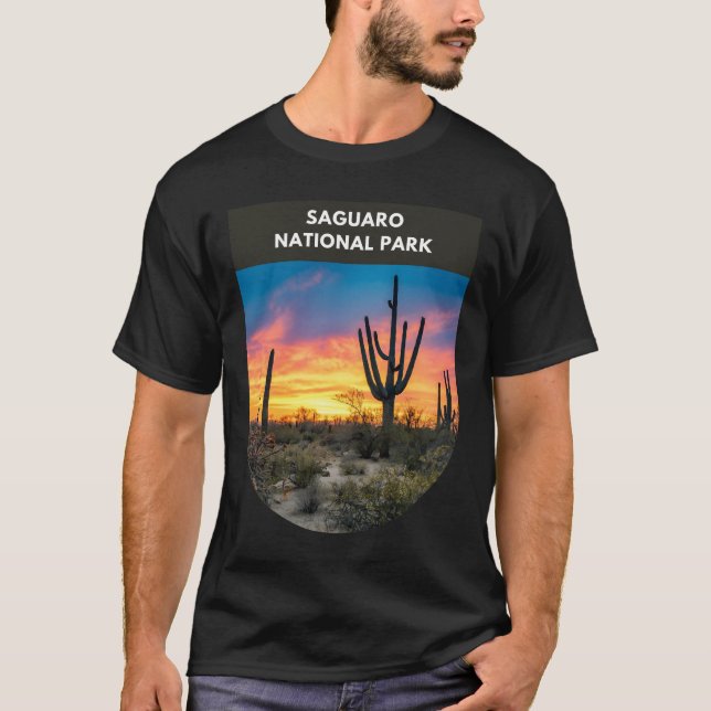Camiseta Parque nacional Saguaro - Arizona (Anverso)