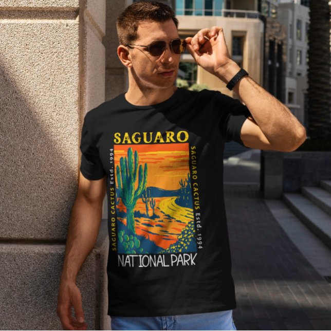 Camiseta Parque nacional Saguaro, Arizona, con problemas de (Subido por el creador)