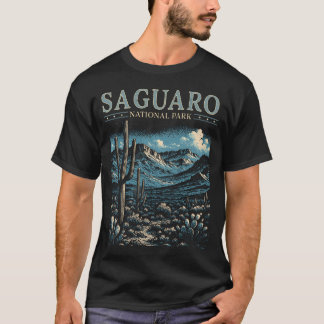 Camiseta Parque Nacional Saguaro Arizona Viajes Naturaleza
