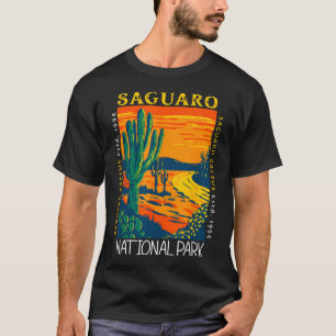 Camiseta Parque Nacional Saguaro Cactus Saguaro Antiguo