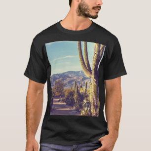 Camiseta Parque Nacional Saguaro, representación escénica.