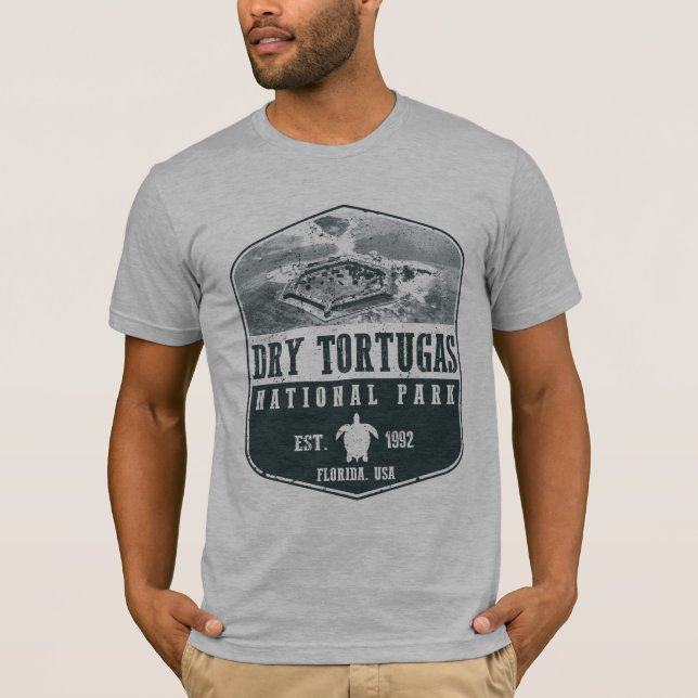 Camiseta Parque nacional seco de Tortugas (Anverso)