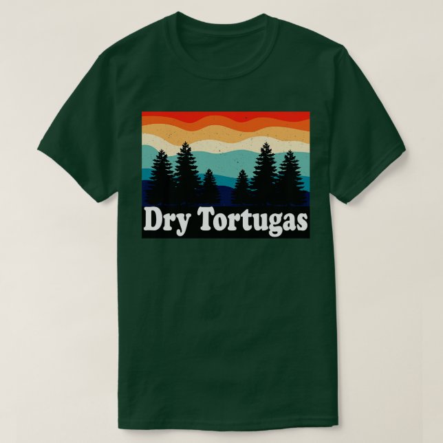 Camiseta Parque nacional seco Florida (Diseño del anverso)