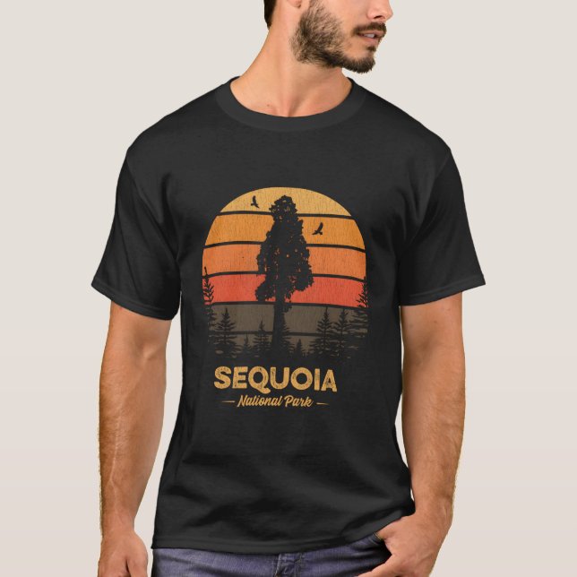 Camiseta Parque nacional Sequoia (Anverso)