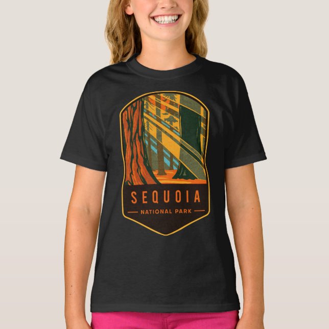 Camiseta Parque nacional Sequoia (Anverso)