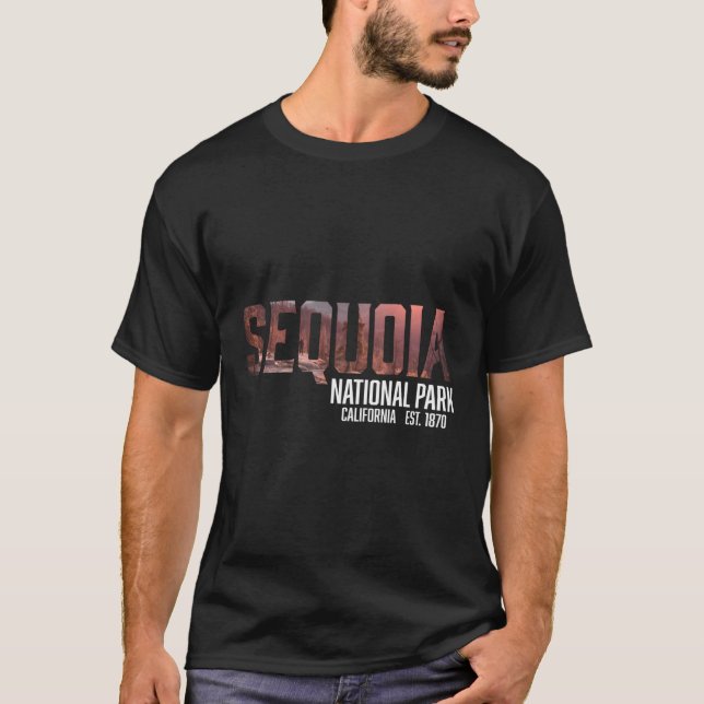 Camiseta Parque nacional Sequoia (Anverso)