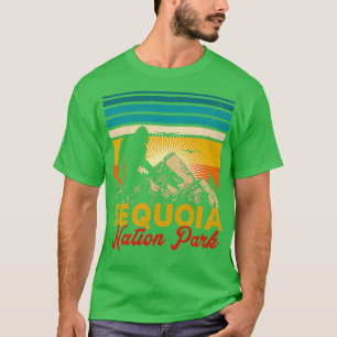 Camiseta Parque nacional Sequoia Bigfoot