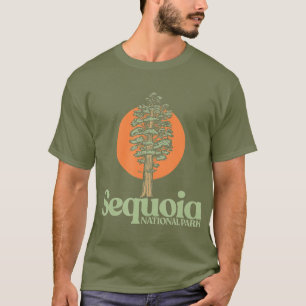 Camiseta Parque nacional Sequoia Parque general Sherman Tre