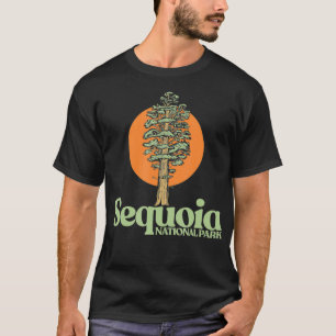 Camiseta Parque nacional Sequoia Parque general Sherman Tre