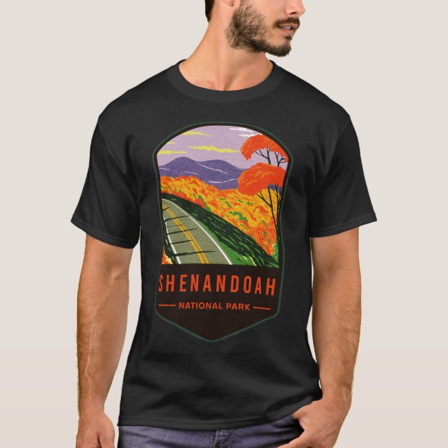 Camiseta Parque nacional Shenandoah (Anverso)