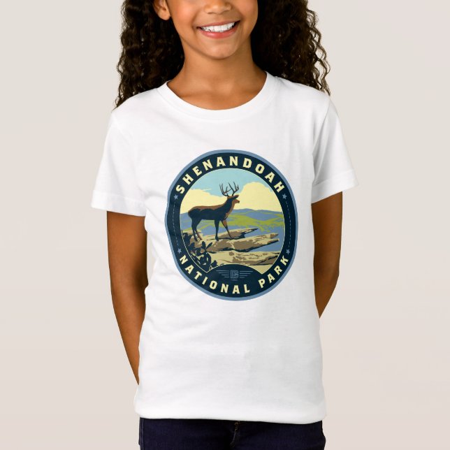 Camiseta Parque nacional Shenandoah (Anverso)