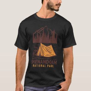 Camiseta Parque nacional Shenandoah Camping Souvenir Virgin
